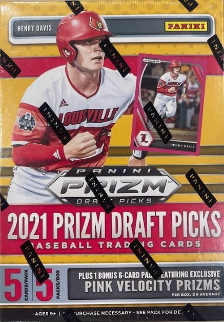 Panini Baseball 2021 Prizm Draft Picks Blaster Box