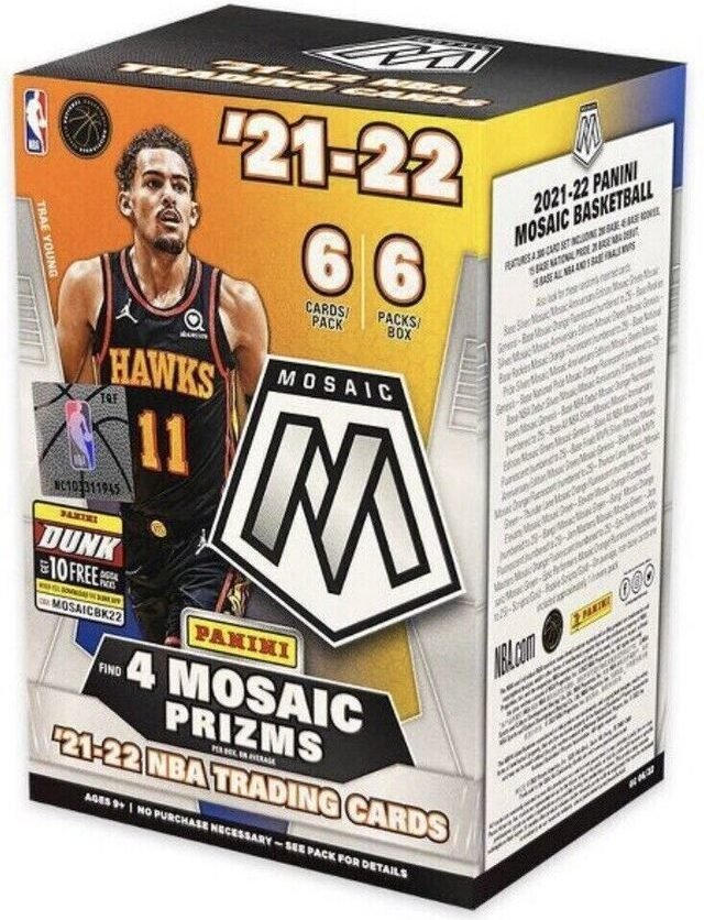 Panini Baskeball 2022 Mosaic Blaster Box