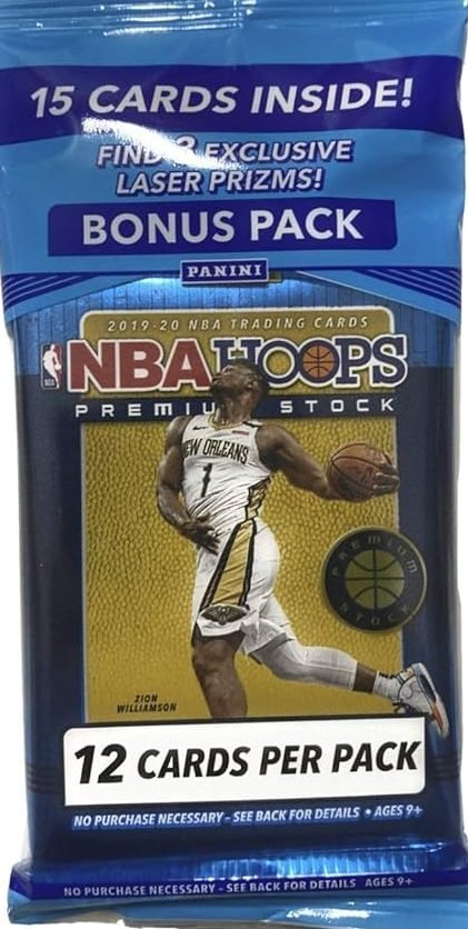 Panini Basketball 2020 NBA Hoops Premium Stock Bonus Pack