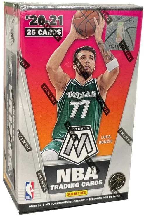 Panini Basketball 2021 Mosaic Cereal Box