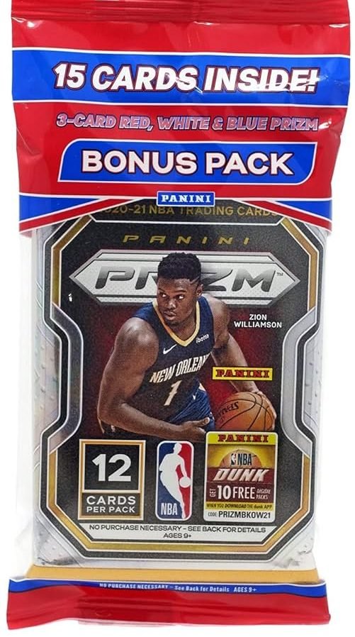 Panini Basketball 2021 Prizm Bonus Pack