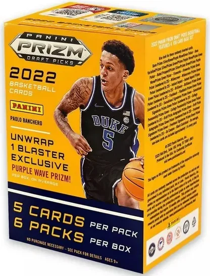 Panini Basketball 2022 Prizm Draft Picks Blaster Box