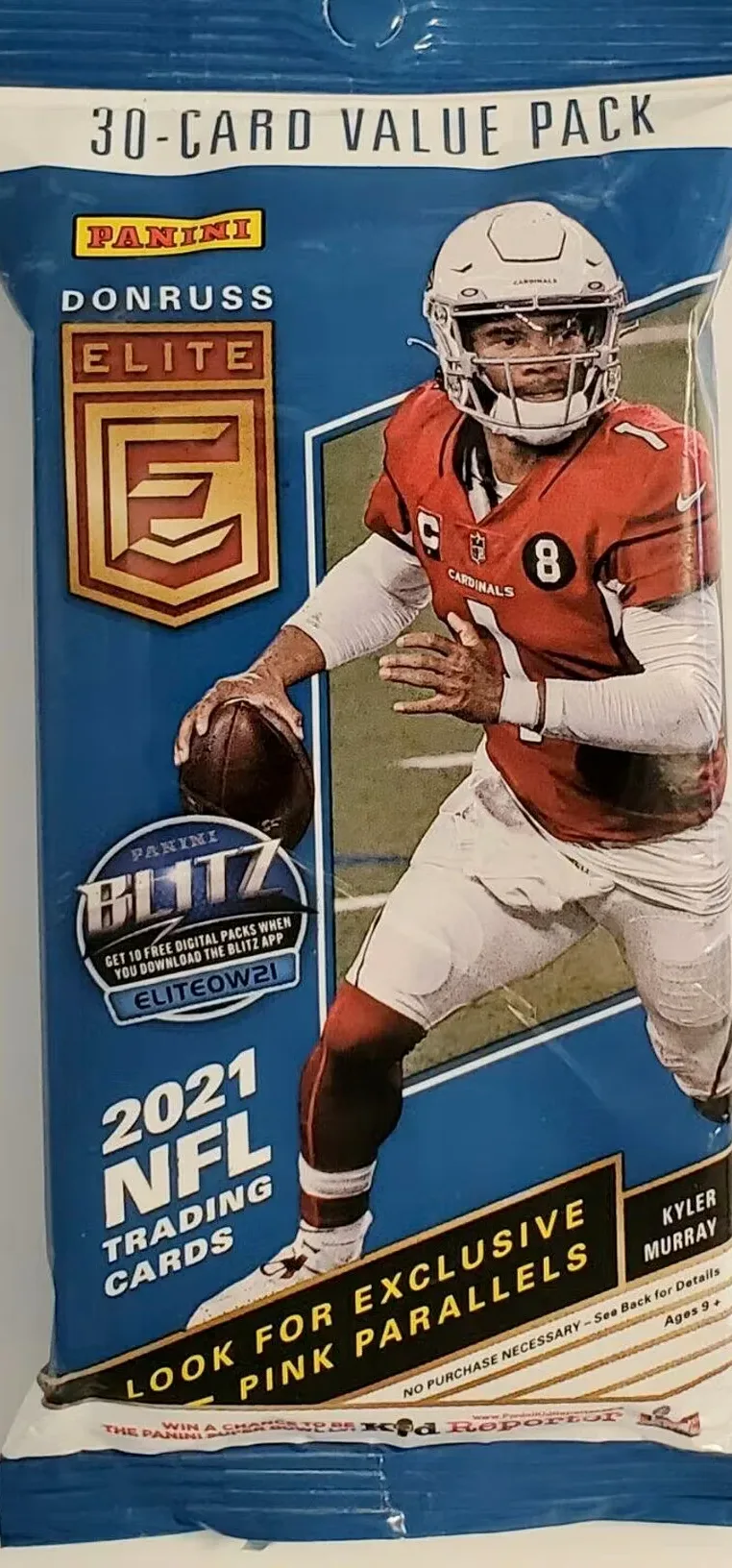 Panini Football 2021 Donruss Elite Jumbo Pack