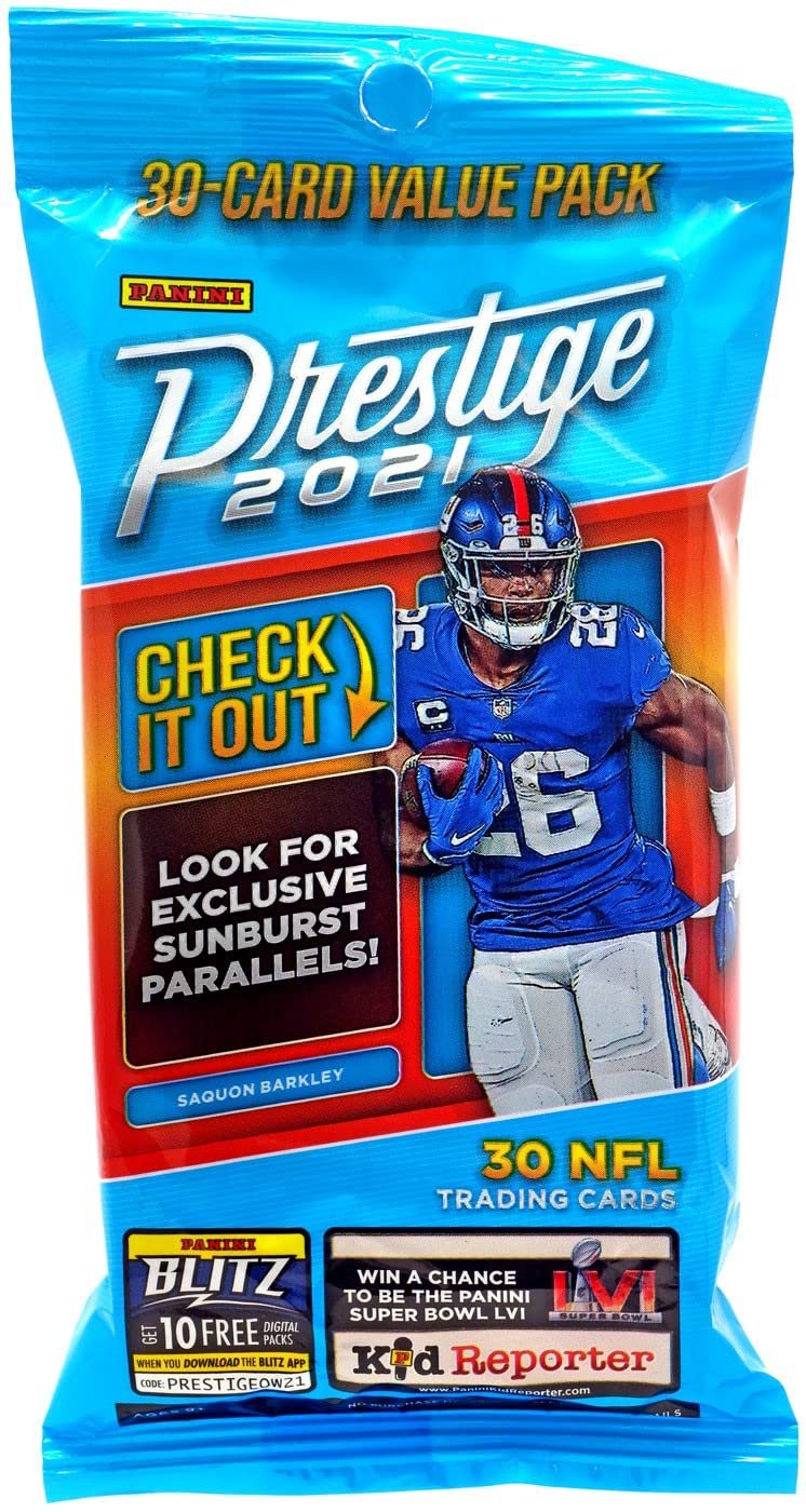 Panini Football 2021 Prestige Value Pack