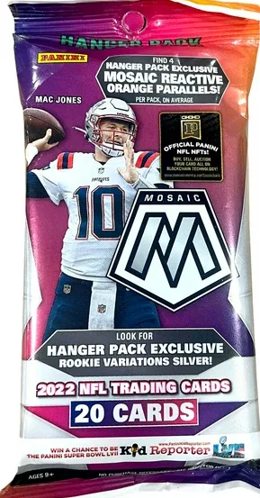 Panini Football 2022 Mosaic Hanger Pack