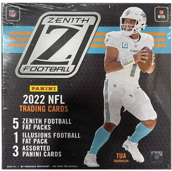 Panini Football 2022 Zenith Fat Packs Mega Box