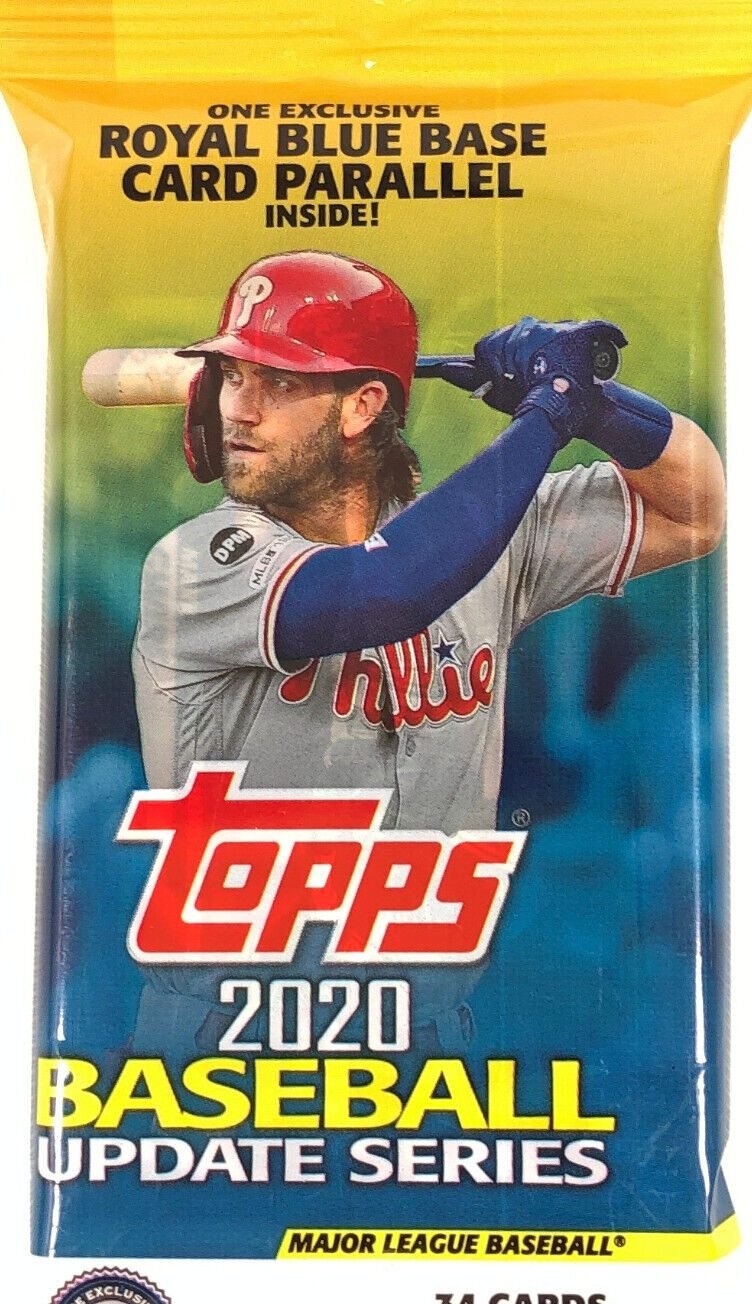 Topps Baseball 2020 Update Series Hobby Packs