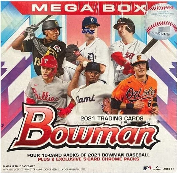 Topps Baseball 2021 Bowman Mega Box