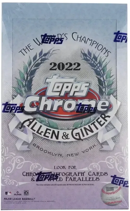 Topps Baseball 2022 Allen And Ginter Hobby Box