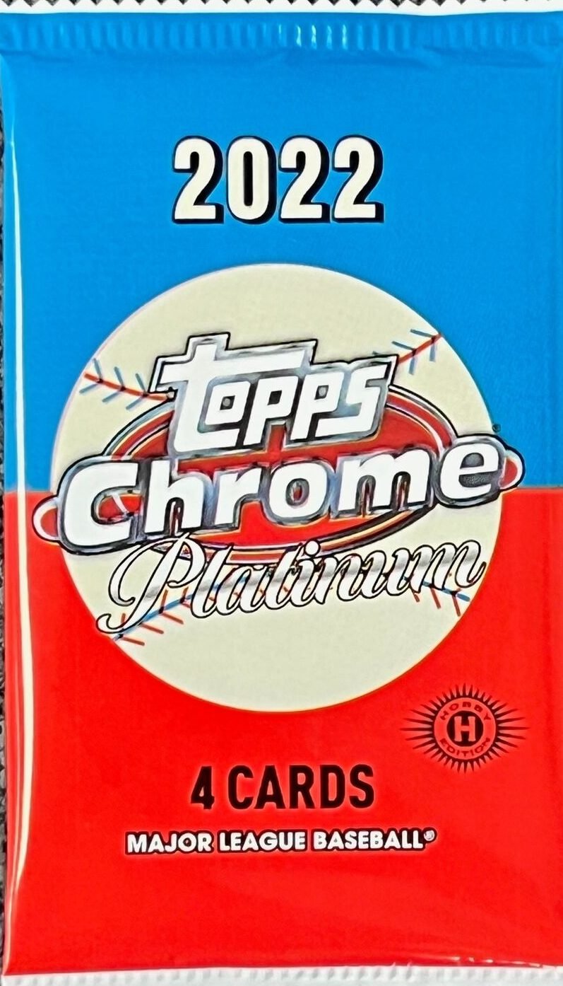 Topps Baseball 2022 Chrome Platinum Hobby Packs