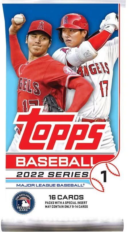 Topps Baseball 2022 Series One Pack