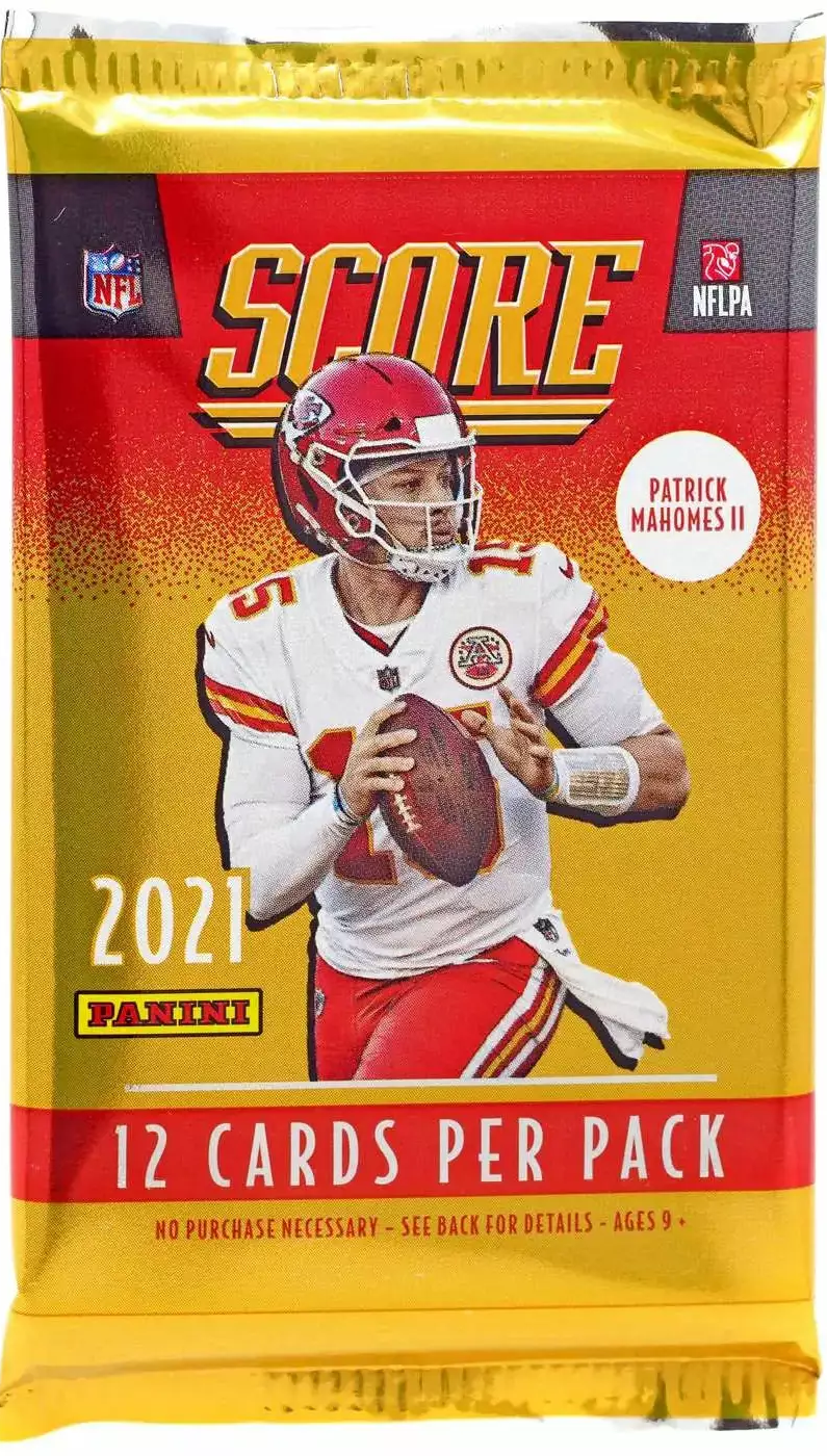 Panini 2021 Score Football Packs